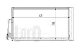 Радиатор кондиционера Радиатор кондиционера
