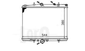 Радіатор охолодження двигуна Радіатор охолодження двигуна