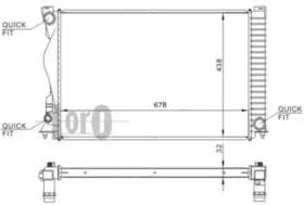 Радиатор охлаждения двигателя Радиатор охлаждения двигателя