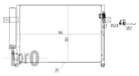 Радіатор кондиціонера Радіатор кондиціонера