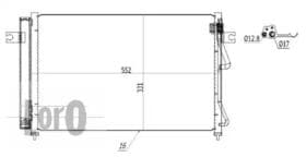 Радіатор кондиціонера Радіатор кондиціонера