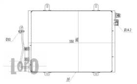 Радиатор кондиционера Радиатор кондиционера