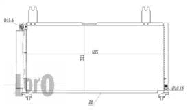 Радиатор кондиционера
