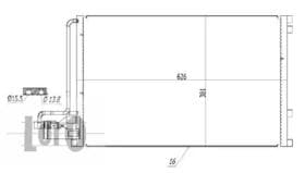 Радиатор кондиционера