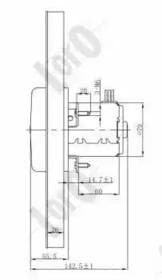 Вентилятор системи охолодження двигуна Вентилятор системи охолодження двигуна