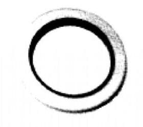 Уплотняющее кольцо сливной пробки Metalcaucho 02025