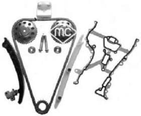 Комплект цепи ГРМ Metalcaucho 05954