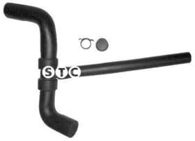 Патрубок радиатора системы охлаждения двигателя