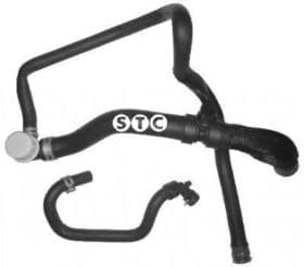 Патрубок радиатора системы охлаждения двигателя