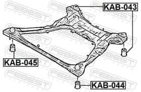 Сайлентблок балки