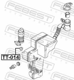 Прокладка насоса омывателя