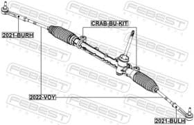 Подушка кермової рейки