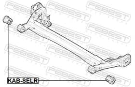 Сайлентблок балки