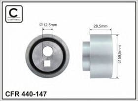 Обвідний ролик ременя ГРМ