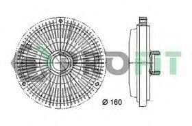 Віскомуфта вентилятора
