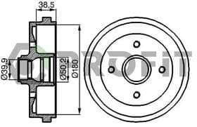 Тормозной барабан