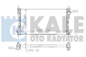 Радиатор охлаждения двигателя