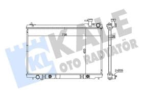Радиатор охлаждения двигателя