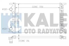 Радиатор охлаждения двигателя Радиатор охлаждения двигателя