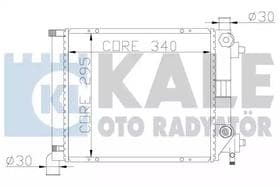 Радиатор охлаждения двигателя