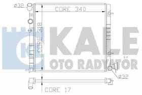 Радіатор охолодження двигуна