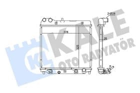 Радиатор охлаждения двигателя