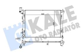 Радіатор охолодження двигуна Радіатор охолодження двигуна