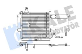 Радиатор кондиционера
