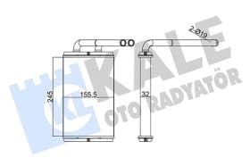 Радиатор печки