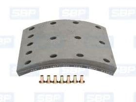 Накладки барабанних гальмівних колодок