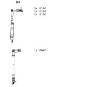 Комплект проводов зажигания