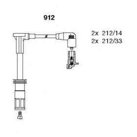 Комплект дротів запалювання