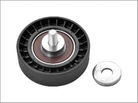 Обвідний ролик поліклинового ременя