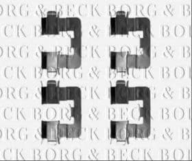 Комплектующие дисковых тормозных колодок Borg & Beck BBK1294