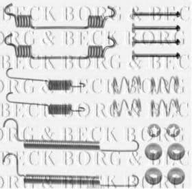 Комплектующие дисковых тормозных колодок Borg & Beck BBK6133