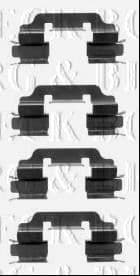 Компоненти дискових гальмівних колодок Компоненти дискових гальмівних колодок