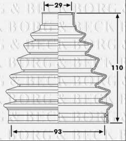 Пыльник ШРУСа