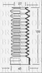 Пыльник рулевой рейки