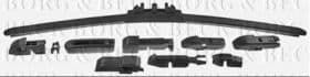 Щетки стеклоочистителя Borg & Beck BW18F