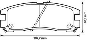 Гальмівні колодки