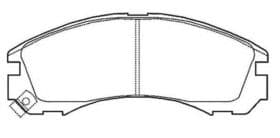 Гальмівні колодки Гальмівні колодки