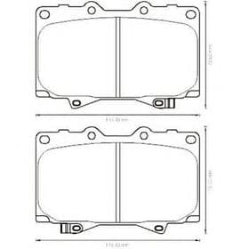 Тормозные колодки Тормозные колодки