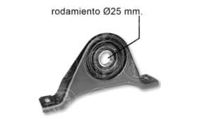 Проміжний підшипник карданного вала