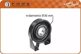 Проміжний підшипник карданного вала