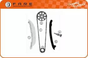 Комплект ланцюга ГРМ Fare SA 12900
