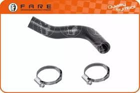 Патрубок радиатора системы охлаждения двигателя