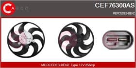 Вентилятор системы охлаждения двигателя Casco cef76300as