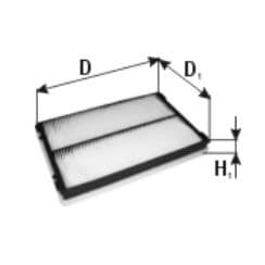 Фильтр салона PZL Sedziszow WA60286