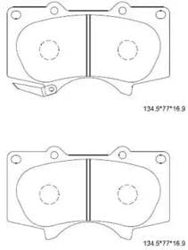 Гальмівні колодки