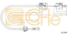 Трос сцепления